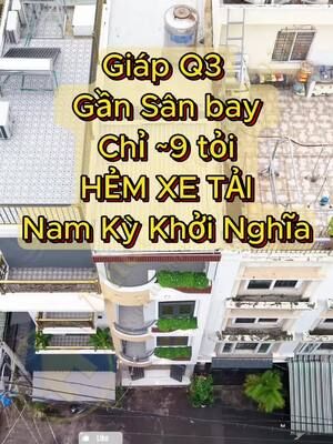 Bán nhà Hẻm xe tải ngay gần Nam Kỳ Khởi Nghĩa, Quận 3 | 3,2 x 10,5m | 4 tầng - 4 phòng ngủ chỉ hơn 9 tỷ
